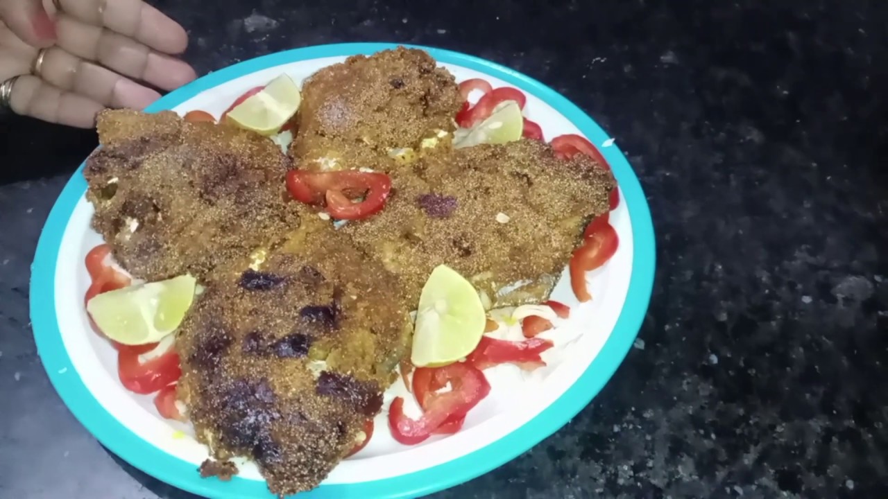 Pomfret Fish Fry in Marathi By Nandai Recipe YouTube
