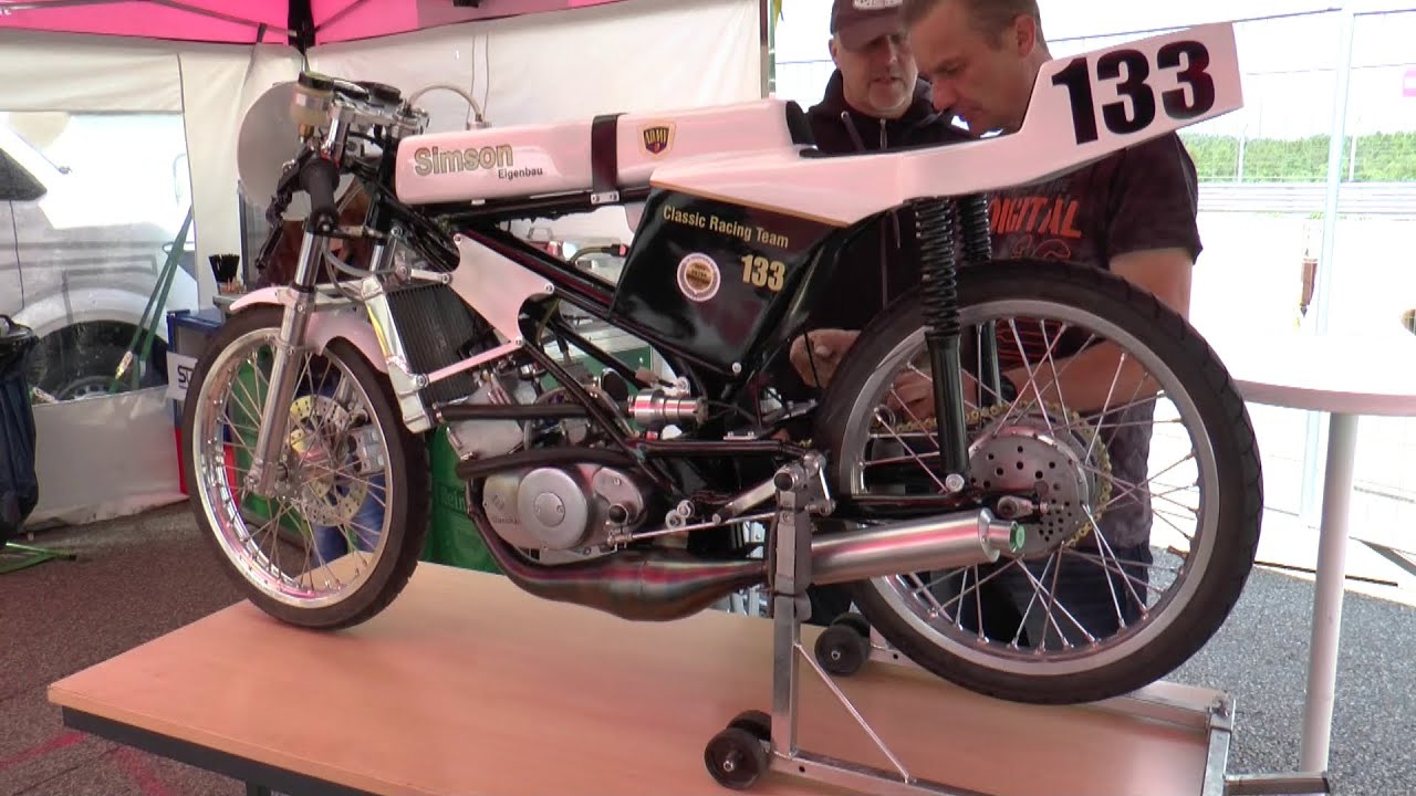 Sachsenring Classic 2017 Sonderlauf 50ccm mit Ralf Waldmann