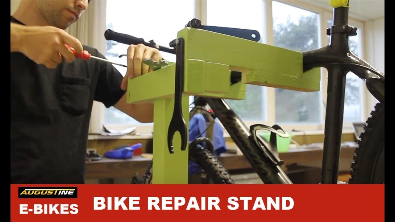 How To Make A Bike Repair Stand YouTube How To Make A Bike Repair Stand YouTube