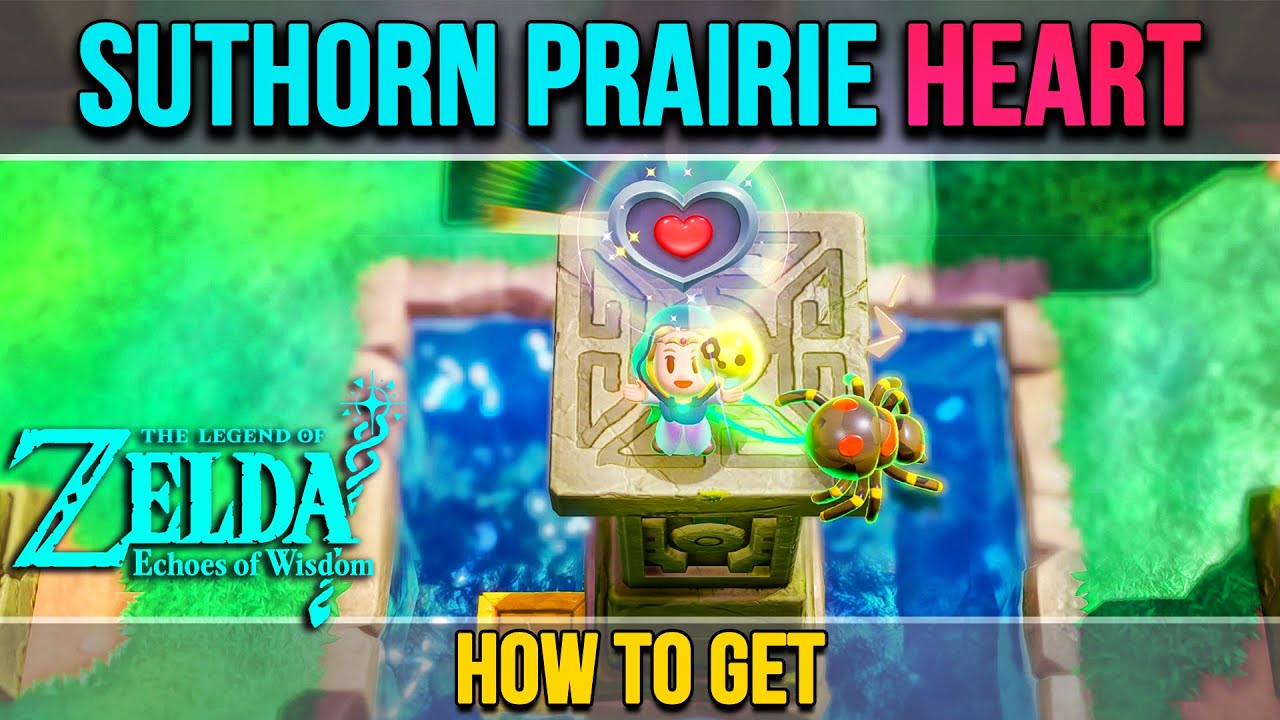 How to Get Heart in Suthorn Prairie Zelda Echoes of Wisdom - YouTube