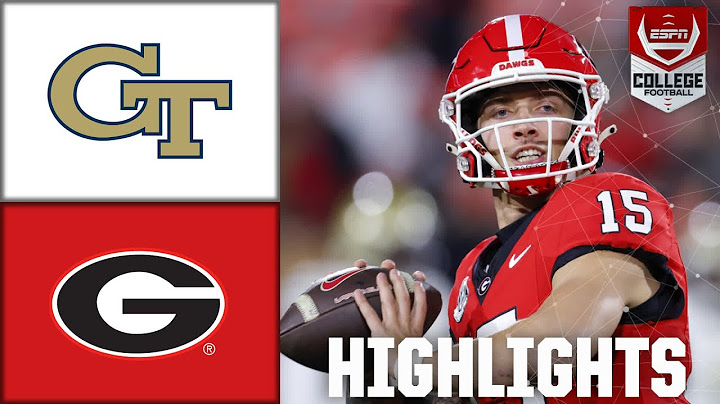 8 OTs 😮 Georgia Tech Yellow Jackets vs. Georgia Bulldogs | Full Game Highlights | ESPN CFB