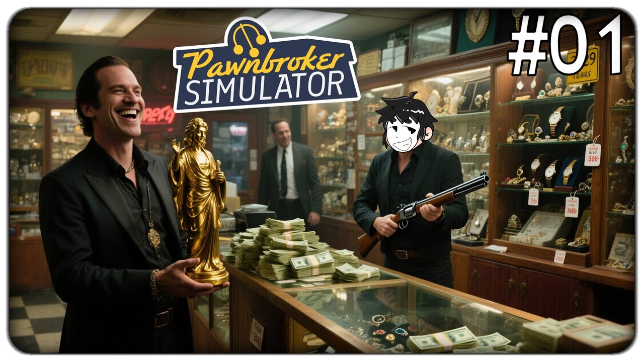 HO APERTO UN BANCO DEI PEGNI MA I MIEI CLIENTI HANNO MERCE FURBINA | Pawnbroker Simulator ep.01