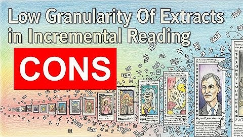 Cons Of High Granularity Of Extracts in Incremental Reading