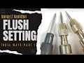 Stonesetting:  Flush Setting 3 Ways - Part 1