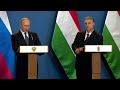 Пресс-конференция с Виктором Орбаном