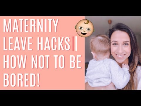 Video: What To Do On Maternity Leave