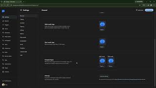 CalicoDesk General Settings | Logos, Themes & Brand Colors