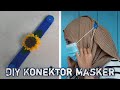 cara membuat konektor masker dari kain flanel | Sunflower