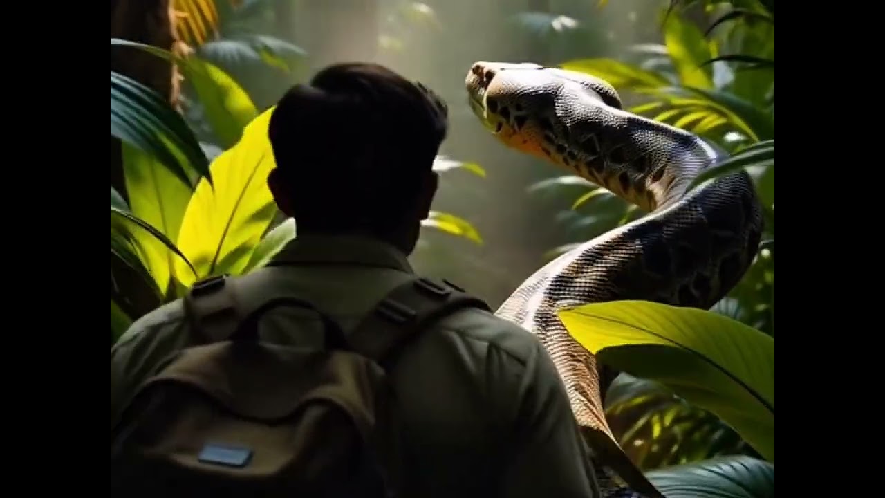 A Man face to face with a Giant Snake 😱 USA Beach ✅ Danger Zone। Trending।Reel shorts Usa 