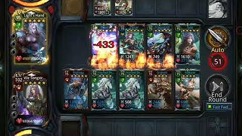 DH - Map 14-11 (Hard), using 6 cards 4☆ and no losses !