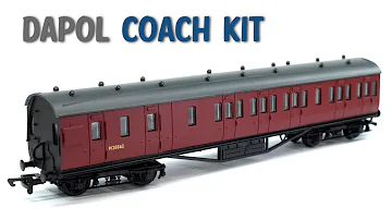 Dapol Stanier 57ft Coach Kit | OO Gauge Model Railway | Build & Review