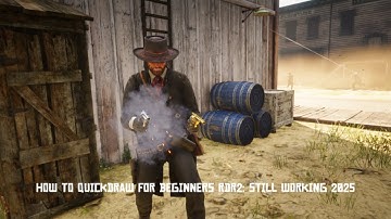 RDR2: QuickDraw Tutorial No Deadeye 2025 (Controller)