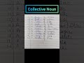 Collective Noun #infoeduflow #english #noun #grammar #learnenglish #shortsfeed #ytshorts #education