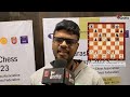 Im s rohith krishna beats gm luka paichadze to join the threeway lead  2nd maharashtra gm 2023