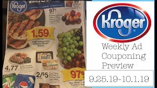 Kroger Weekly Ad Couponing Preview--9/25/19-10/1/19---MORE Mega Event!