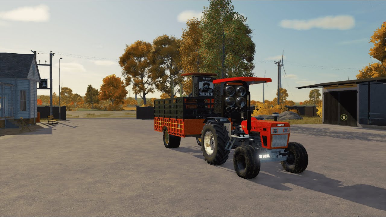 AJJ NEW TRACTOR 5911 MOOSEWALA SAME TRACTOR AGYA GHR IN FARMING SIMULATOR 25 INDIAN TRACTOR MOD