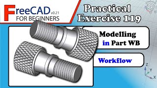 FreeCAD 0.21 Beginners tutorial: practical exercise 119 Remodeling in Part Workbench by OffsetCAD 943 views 6 days ago 16 minutes