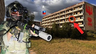 Insane Airsoft Game In Abandoned Russian Military Base