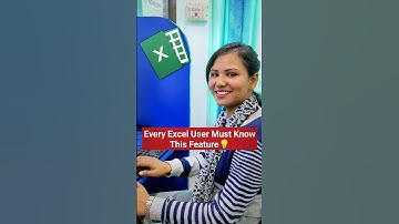Every Excel User Must Know This Feature💡 #excel #exceltips #computer