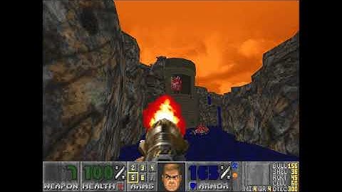 Doom 2 5 Rooms of Doom Level 8 UV Max with Complex Doom (Commentary)