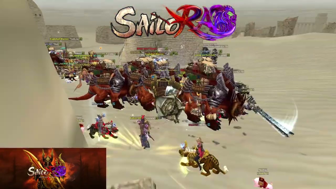 Sailor Online Arabian Dawn Cap 130 ( Plvl Phase and Caravan)