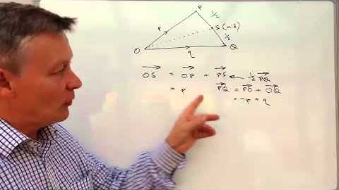 How to work with vectors - exam question 2