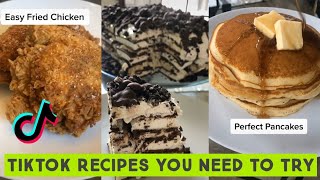 TikTok Recipes You Need To Try Now [2020] part 1