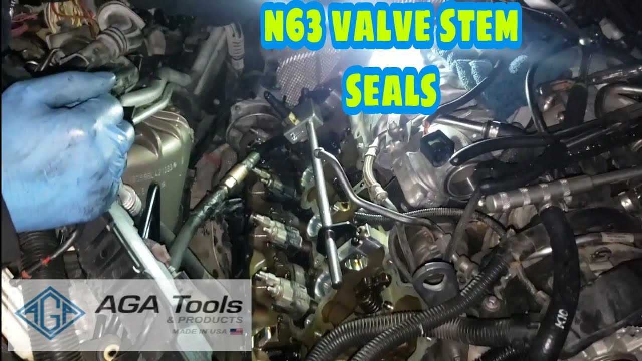 N63 Valve Stem Seal YouTube