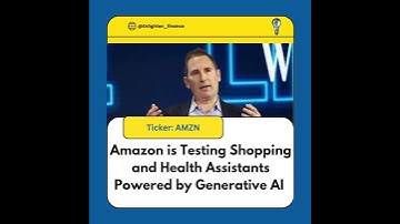 Amazon’s Bold New Move, Testing Health Assistants Powered by Generative AI #fyp #ai #bezos  #amazon