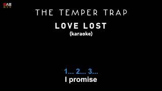 Karaoke The Temper Trap - Love Lost