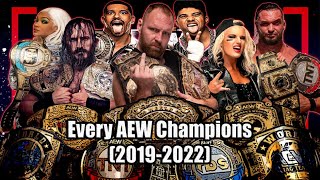 Every AEW Champions (2019-2022)