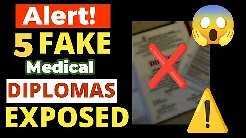 Fake Medical Diplomas Exposed | Shocking Truth Revealed!"😱😱Be aware!!