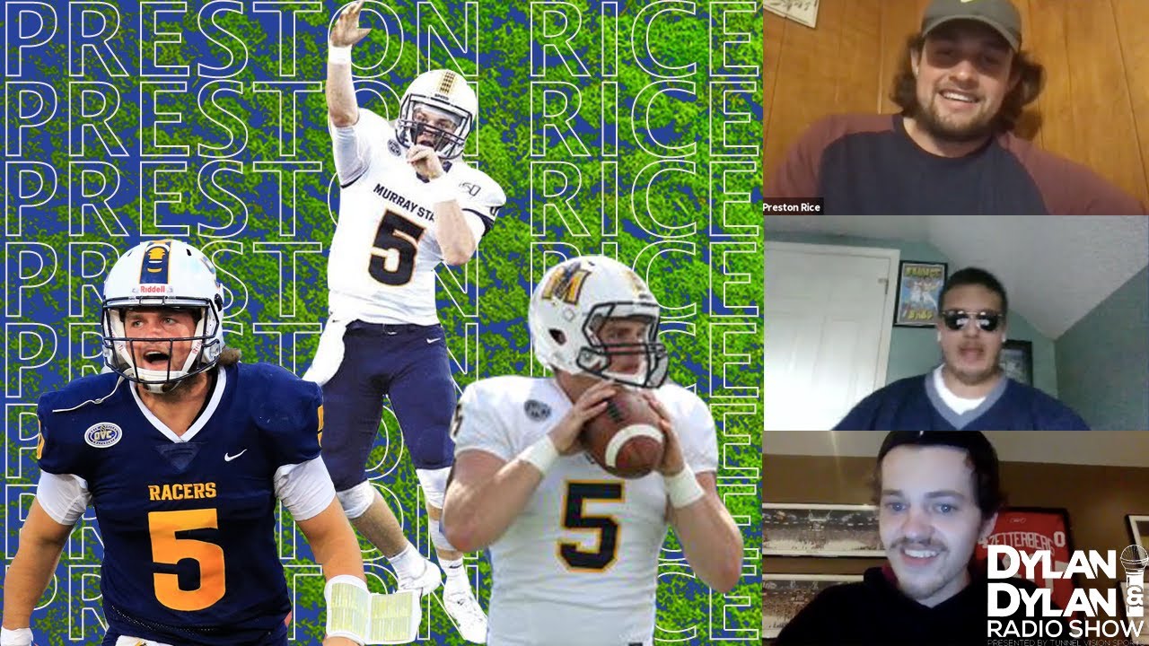 Murray State Quarterback Preston Rice Sits Down Prior to their Matchup ...