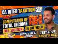 CA Inter Taxation | TYK 5 & 6 Mega-Class: Total Income, TDS, & AMT | Sep 2026 & Jan 2027