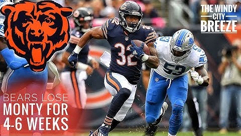 Chicago Bears News | Bears Lose David Montgomery For 4-6 Weeks | The Windy City Breeze