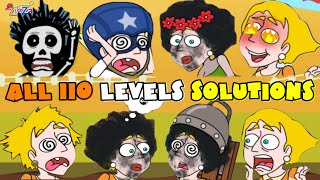Salve a Menina! | All Solutions 110 Levels | Full Movie Game | ZigZag screenshot 1