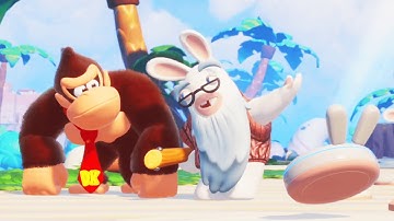 Mario + Rabbids® Donkey Kong Adventure Playthrough Part 4 Nintendo Switch Gameplay No Commentary