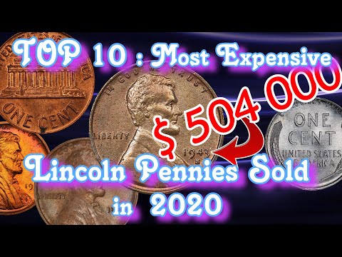 Top 10 Most Expensive Lincoln Pennies Sold In 2020