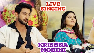 Debattama Saha Singing Beautiful Song which Fahmaan Khan Listen All Time To Promote Krishna Mohini