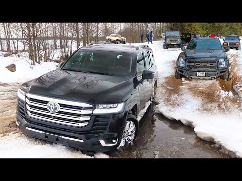 МАЖОРЫ ВЛИПЛИ... Toyota Land Cruiser 300, Ford F-150, JEEP, BMW X5, УАЗ, Нива бездорожье.