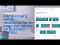 Cómo CREAR y enviar RECORDATORIOS DE PAGO por CORREO en Business Central | nubyon
