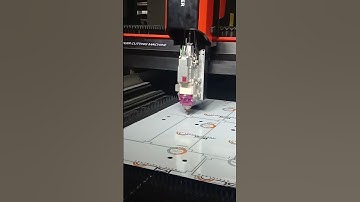 Defilm Process in Laser Cuttiing Machine