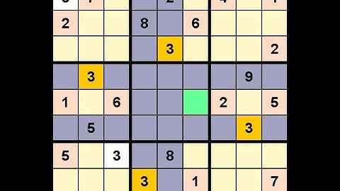 How to Solve The Toronto Star Five Star Sudoku June 12, 2022