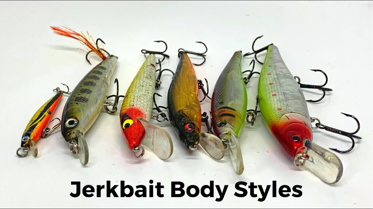 The Differences In Jerkbait Body Styles 