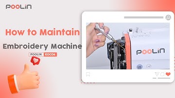 How to Maintain Poolin EOC06 Embroidery Machine For Beginners