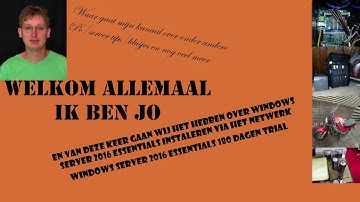 Windows Server 2016 Essentials netwerk installatie
