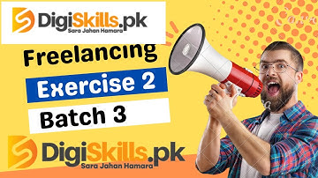 Digiskills Freelancing Exercise 2 Batch 3 Freelancing Exercise Soltuion batch 3  zama tv