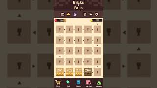 Bricks n balls level 264 cleared