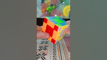 How to make checkerboard Pattern on 4x4 Rubik