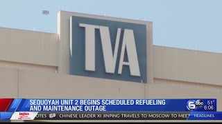 Sequoyah Unit 2 begins scheduled refueling and maintenance outage
